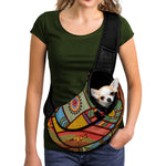 Australian Ethnic Pattern Print Pet Sling Carrier