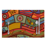 Australian Ethnic Pattern Print Placemat