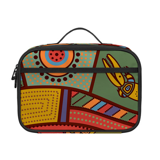 Australian Ethnic Pattern Print Portable Lunch Bag