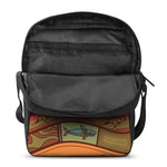 Australian Ethnic Pattern Print Rectangular Crossbody Bag