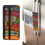 Australian Ethnic Pattern Print Refrigerator Handle Covers
