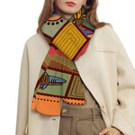 Australian Ethnic Pattern Print Scarf