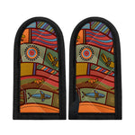 Australian Ethnic Pattern Print Skillet Handle Cover