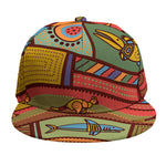 Australian Ethnic Pattern Print Snapback Cap
