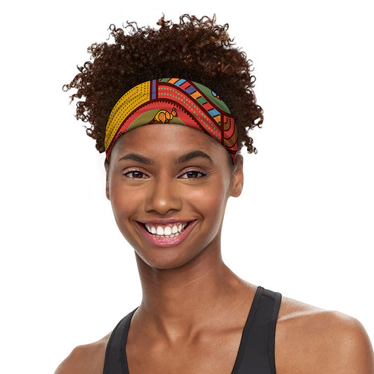 Australian Ethnic Pattern Print Sports Headband