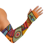 Australian Ethnic Pattern Print Sun Protection Arm Sleeves
