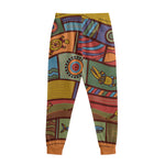 Australian Ethnic Pattern Print Sweatpants