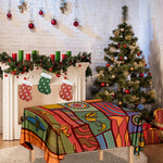 Australian Ethnic Pattern Print Tablecloth