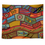 Australian Ethnic Pattern Print Tapestry