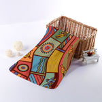 Australian Ethnic Pattern Print Towel
