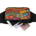 Australian Ethnic Pattern Print Waist Bag