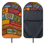 Australian Ethnic Pattern Print Waterproof Car Seat Cover