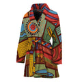 Australian Ethnic Pattern Print Women's Bathrobe