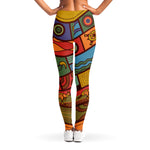 Australian Ethnic Pattern Print Women's Leggings