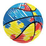 Autism Awareness Drawing Puzzle Print Basketball