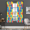 Autism Awareness Drawing Puzzle Print Curtain