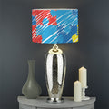 Autism Awareness Drawing Puzzle Print Drum Lamp Shade