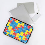 Autism Awareness Drawing Puzzle Print Laptop Sleeve