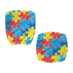 Autism Awareness Drawing Puzzle Print Office Chair Cover