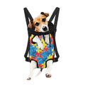 Autism Awareness Drawing Puzzle Print Pet Carrier Backpack