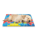 Autism Awareness Drawing Puzzle Print Pet Cooling Mat Cover