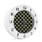Autism Awareness Heart Pattern Print Alarm Clock
