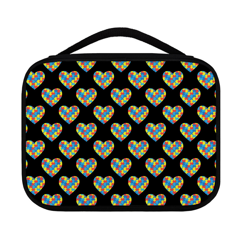 Autism Awareness Heart Pattern Print Classic Bible Case