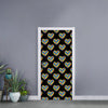 Autism Awareness Heart Pattern Print Door Sticker