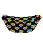 Autism Awareness Heart Pattern Print Fanny Pack