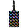 Autism Awareness Heart Pattern Print Luggage Tag