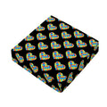 Autism Awareness Heart Pattern Print Outdoor Seat Cushion Cover