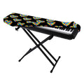 Autism Awareness Heart Pattern Print Piano Keyboard Cover