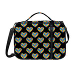 Autism Awareness Heart Pattern Print Shoulder Strap Bible Bag