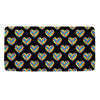 Autism Awareness Heart Pattern Print Towel