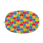 Autism Awareness Jigsaw Pattern Print Car Side Mirror Covers