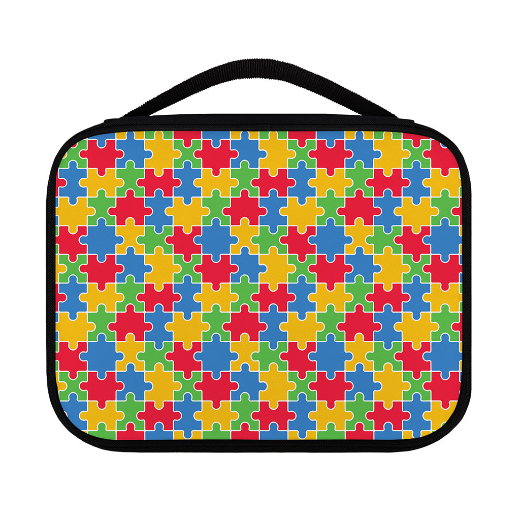 Autism Awareness Jigsaw Pattern Print Classic Bible Case