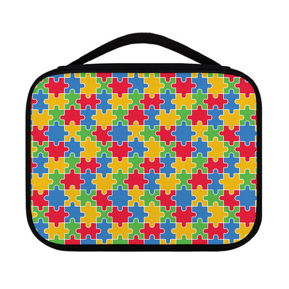 Autism Awareness Jigsaw Pattern Print Classic Bible Case