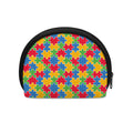 Autism Awareness Jigsaw Pattern Print Coin Purse