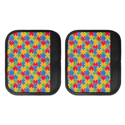 Autism Awareness Jigsaw Pattern Print Handle Covers