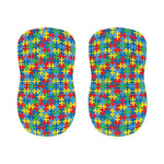 Autism Awareness Jigsaw Print Bar Stool Covers