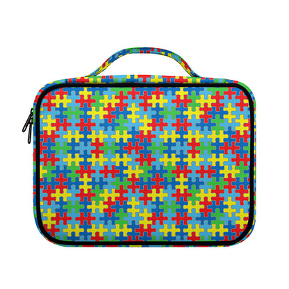 Autism Awareness Jigsaw Print Briefcase Bible Bag