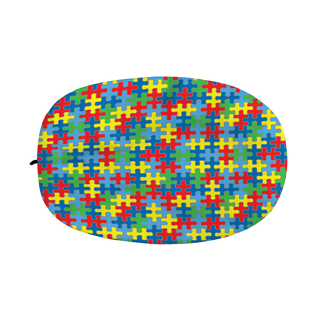 Autism Awareness Jigsaw Print Car Side Mirror Covers