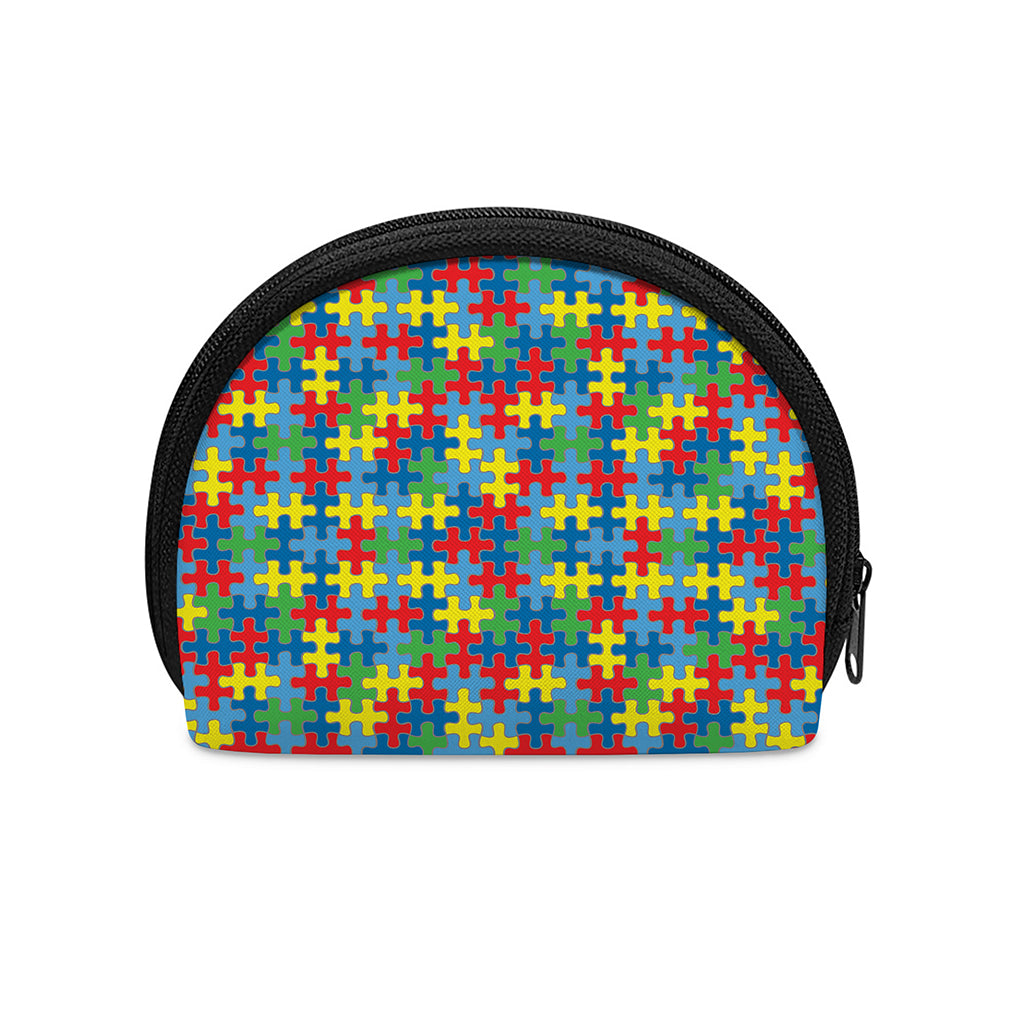 Autism Awareness Jigsaw Print Coin Purse