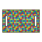 Autism Awareness Jigsaw Print Golf Cart Seat Cover