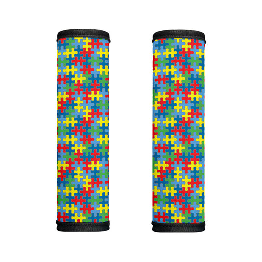 Autism Awareness Jigsaw Print Handle Covers