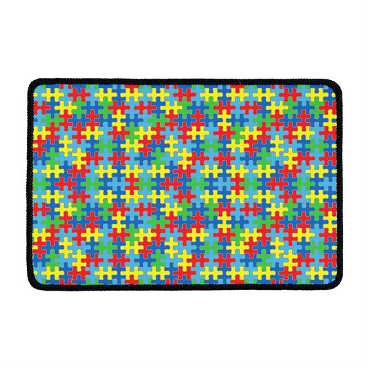Autism Awareness Jigsaw Print Kitchen Mat