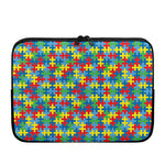 Autism Awareness Jigsaw Print Laptop Sleeve