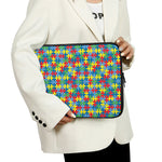 Autism Awareness Jigsaw Print Laptop Sleeve