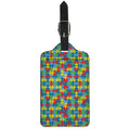 Autism Awareness Jigsaw Print Luggage Tag