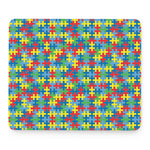Autism Awareness Jigsaw Print Mouse Pad